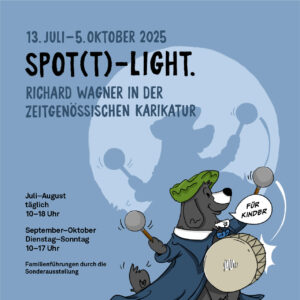 Familienführung durch die Sonderausstellung „Spot(t)-Light. Richard Wagner in der zeitgenössischen Karikatur“