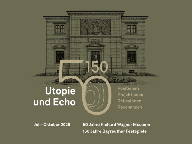 Hauptmotiv für die diesjährigen Veransatltungen untewr dem Titel 50/ 150 Utopie und Echo | Positionen – Projektionen – Reflexionen – Resonanzen