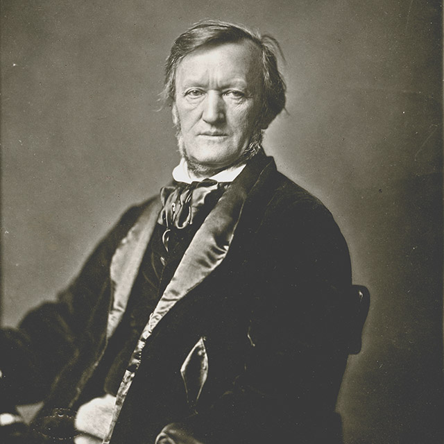 Foto: Richard Wagner, Fotograf: Hanfstaengl, 1871