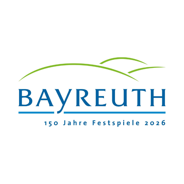 Logo Stadt Bayreuth Jubiläum 150 Jahre Festspiele 2026