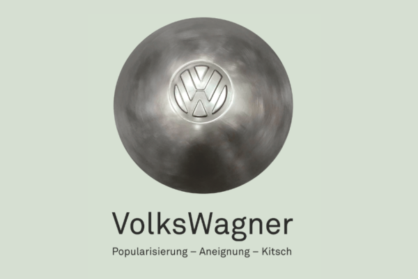 Motiv zur Sonderausstellung VolksWagner 2022 im Richard Wagner Museum Bayreuth